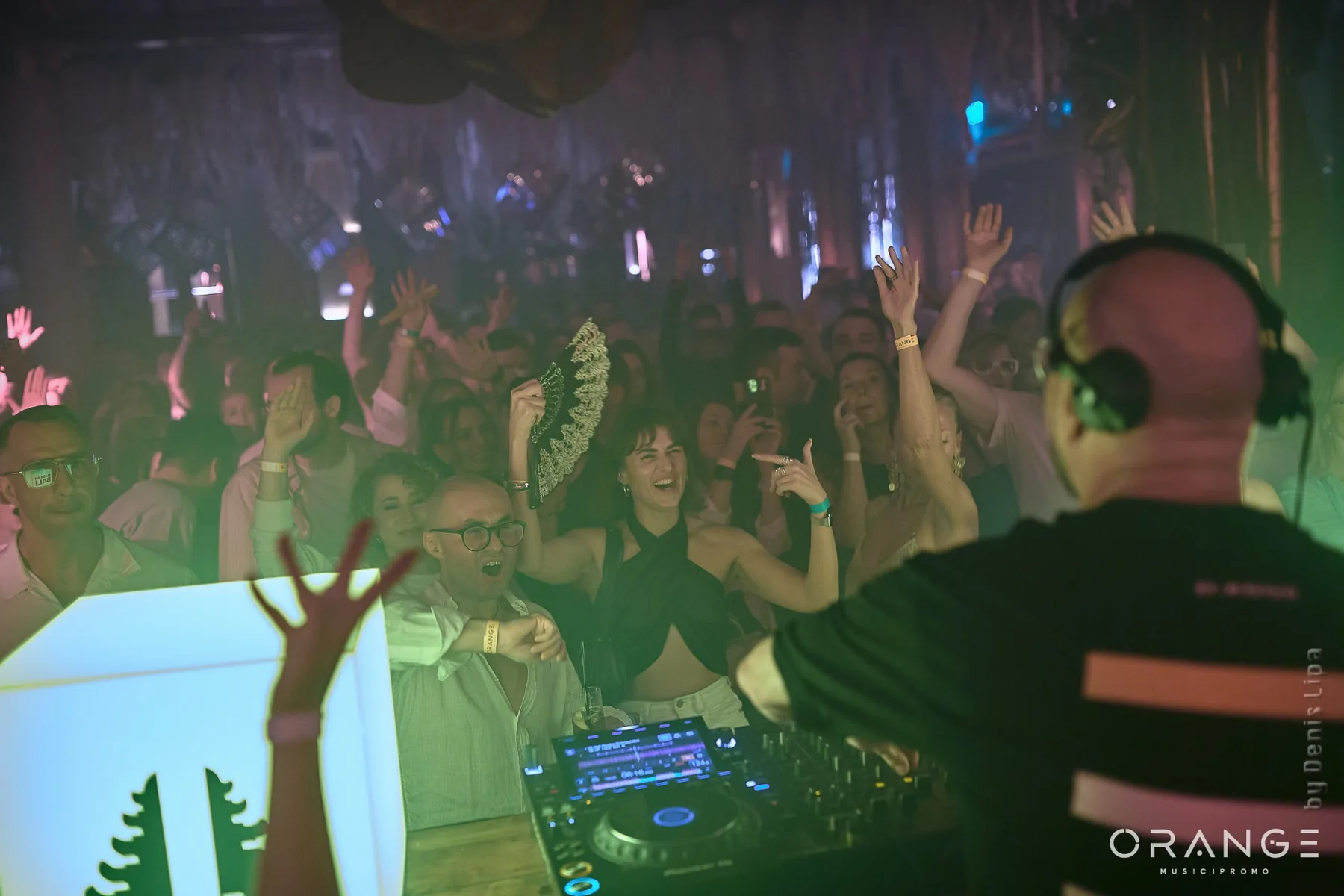Танцпол со стороны DJ